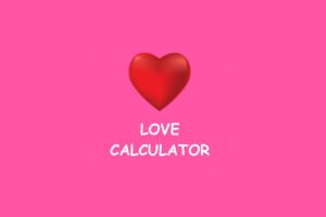 Real Love Match Calculator online