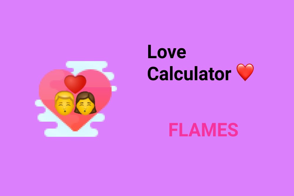 Love Calculator Flames: Meaning, How It Works, and Accuracy