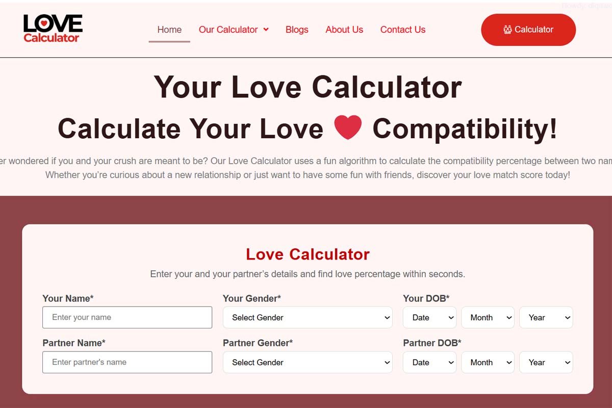 Best free online love calculator tools to try in 2026